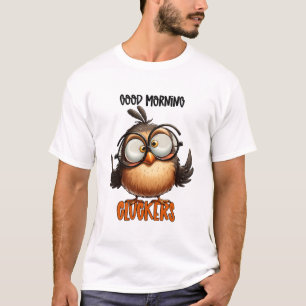 Funny Sarkastic Manar Bra Morgonturer T Shirt