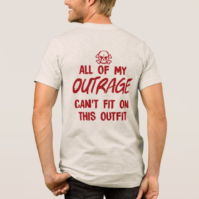 Funny Sarkastic Ord Vuxen Mörk-Humor T Shirt (Baksida)