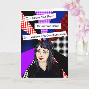 Funny Sarkastisk Vänskap Kort