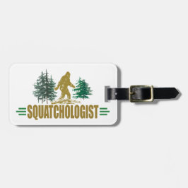 Funny Sasquatch, Squatchin, Squatching, Believer Bagagebricka
