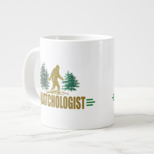 Funny Sasquatch, Squatchin, Squatching, Believer Jumbo Mugg