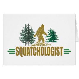 Funny Sasquatch, Squatchin, Squatching, Believer OBS Kort