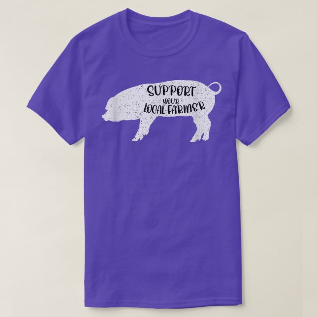 Funny Sayed Gris Farmer Farm Animal T Shirt (Design framsida)