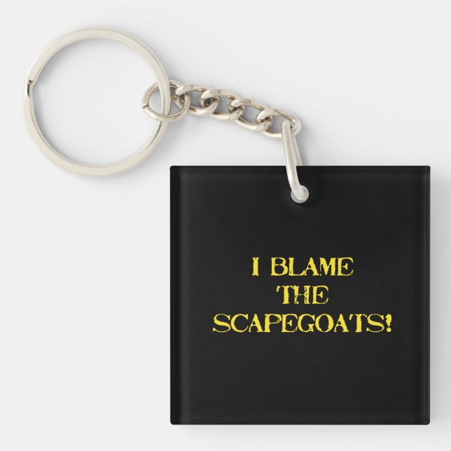 Funny Scapegoat Quote A Bold Statement on Blame (Framsidan)
