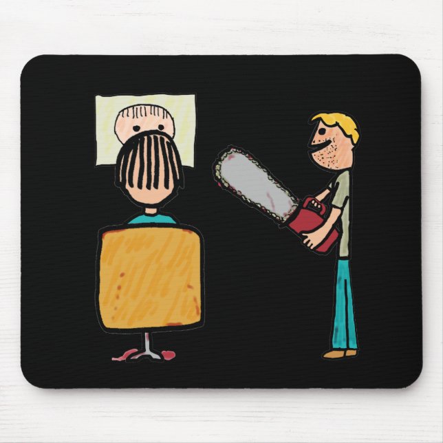 Funny Scary Barber Sweeney Todd Musmatta (Framsidan)