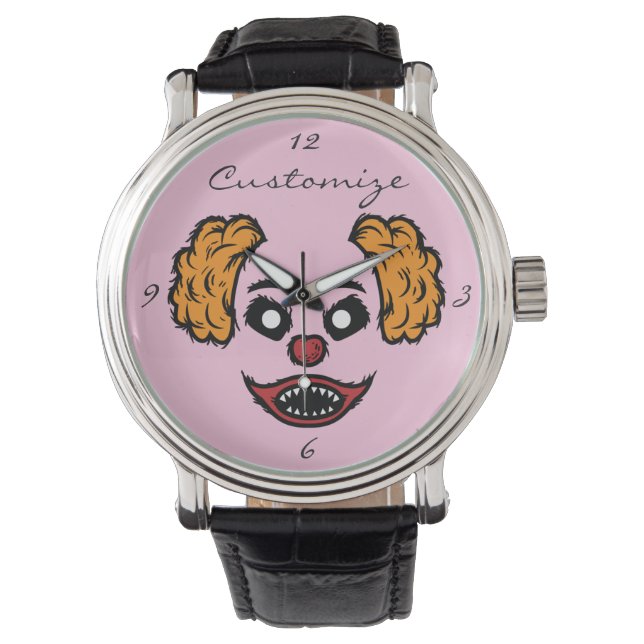 Funny Scary Clown Thunder_Cove Armbandsur (Framsida)