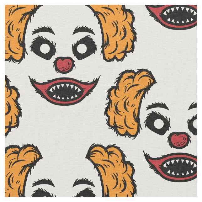 Funny Scary Clown Thunder_Cove  Tyg (Närbild)
