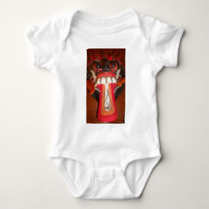 Funny Scary Konstig Tunga Halloween-mask T Shirt