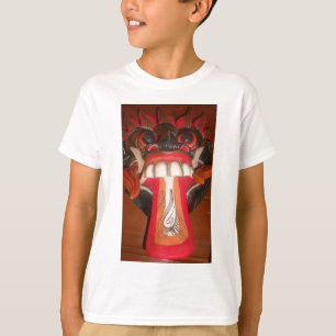 Funny Scary Konstig Tunga Halloween-mask Tee