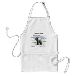 Funny Schnauzer Apron Förkläde