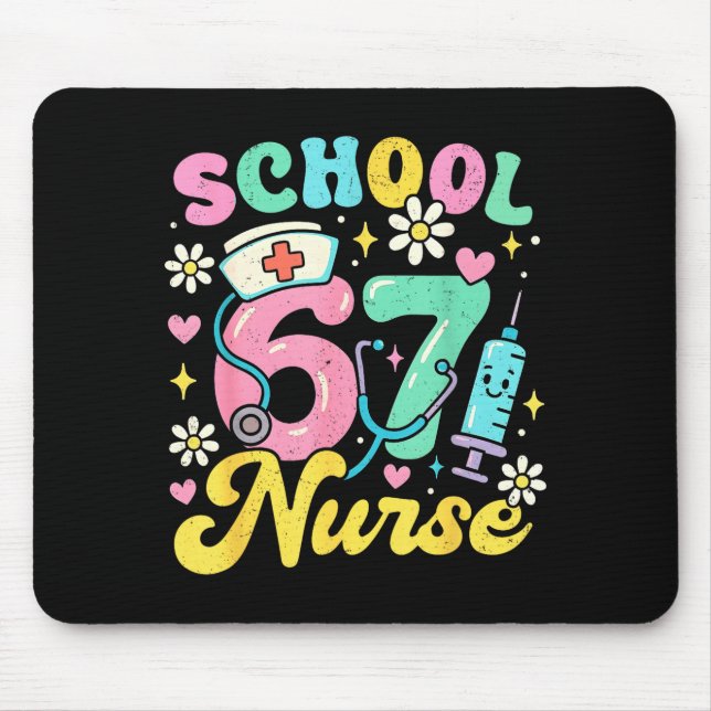 Funny School Nurse 67 Cute Medical Meme Design  Musmatta (Framsidan)