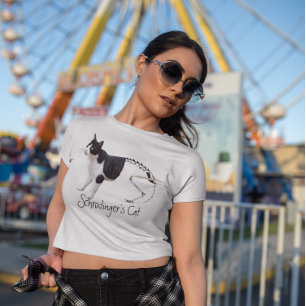 Funny Schrodingers katt T Shirt