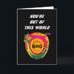 Funny Sci Fi Grattis på födelsedagen BROTHER Plane Kort<br><div class="desc">Lustigt Sci Fi Grattis på födelsedagen BROTHER Planet A03. Trött av samma gamla födelsedagskort? Den här är helt unik och..Ur den här världen! Ett lustigt science fiction-tema med en planet som snart ska födas. All text är anpassade. Roligt för en sci-tjur eller någon som uppskattar en snabb känsla av humor....</div>