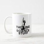 Funny Science Coffee Mugg - Vintage Retro<br><div class="desc">Den här vetenskapsdesignen säger "Den här gör Science Saker". Underbar gåva till lärare,  handledare och studenter.</div>