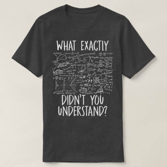 Funny Science Idea Physicist Math Physics 1 T Shirt (Design framsida)