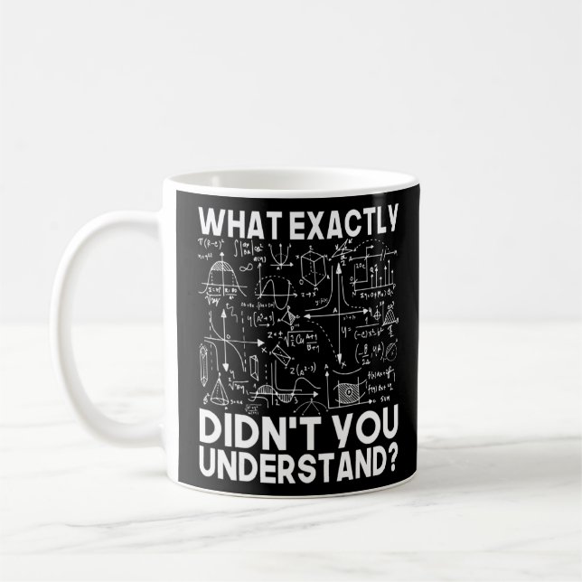 Funny Science Idea Physicist Math Physics Kaffemugg (Vänster)