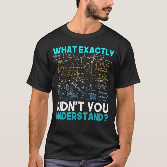Funny Science Idea Physicist Math Physics T Shirt (Framsida)