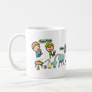 Funny Science Kaffemugg