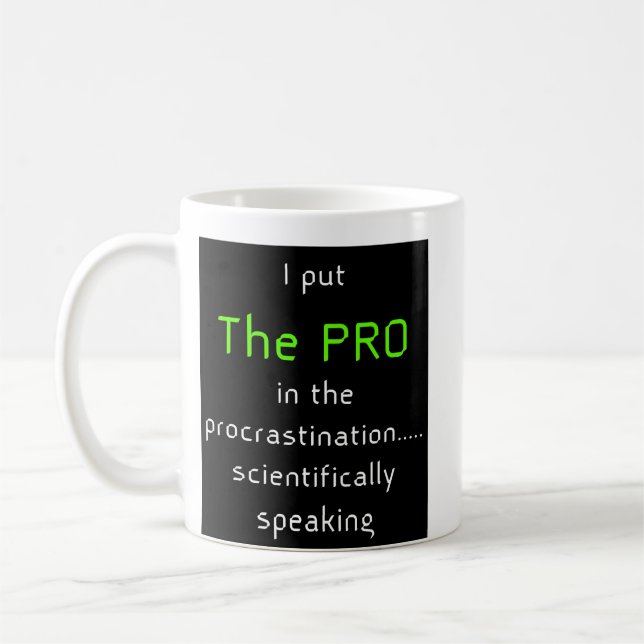 Funny Science Mugg - "The Gift for Science Älskare (Vänster)
