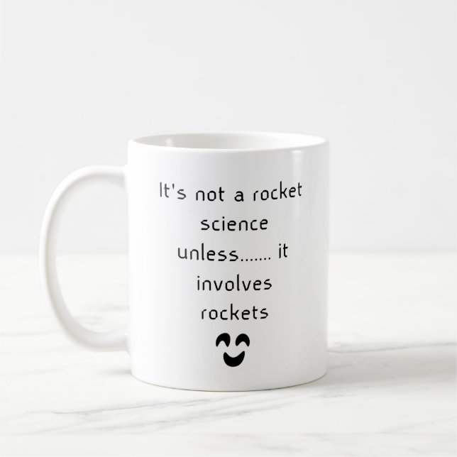 Funny Science Mugg - "The Gift for Science Älskare (Vänster)