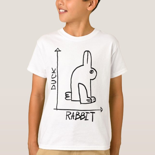 Funny Science Nerd Anka Rabbit Physics Math Geek G T Shirt (Framsida)