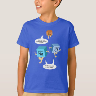 Funny Science Periodic Bord Inslag kemi T Shirt
