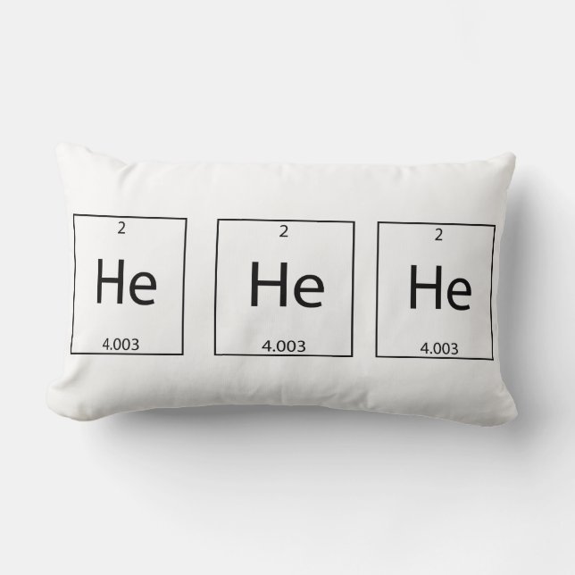 Funny Science Pillow Lumbarkudde (Framsida)