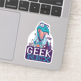 Funny Science Scientist Physics T-REX Dinosaur Klistermärken