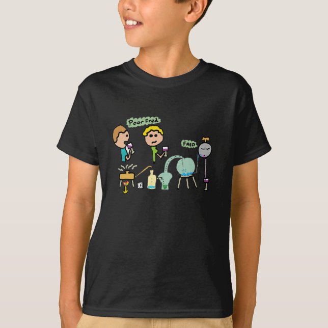 Funny Science T Shirt (Framsida)