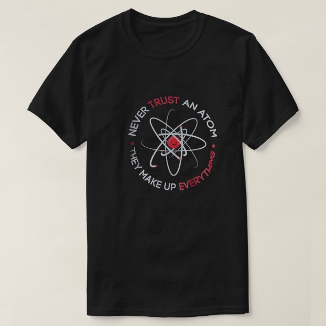 Funny Science T-Shirt (Design framsida)