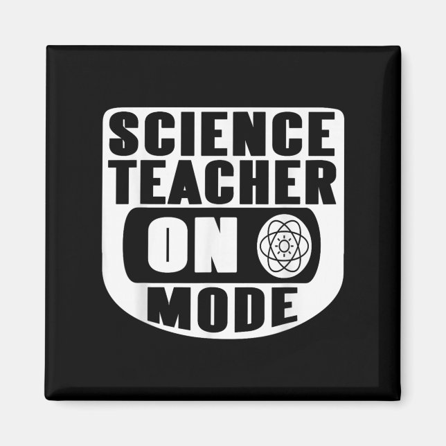Funny Science Teacher On Mode Activated With Atom  Magnet (Framsidan)