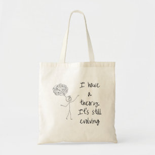 Funny Science Tote Bag - A Clever Gift for Science Tygkasse