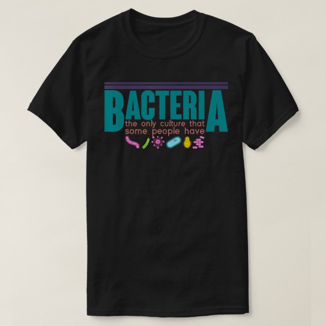 Funny Scientist Gift biolog Science Microbiolog T Shirt (Design framsida)