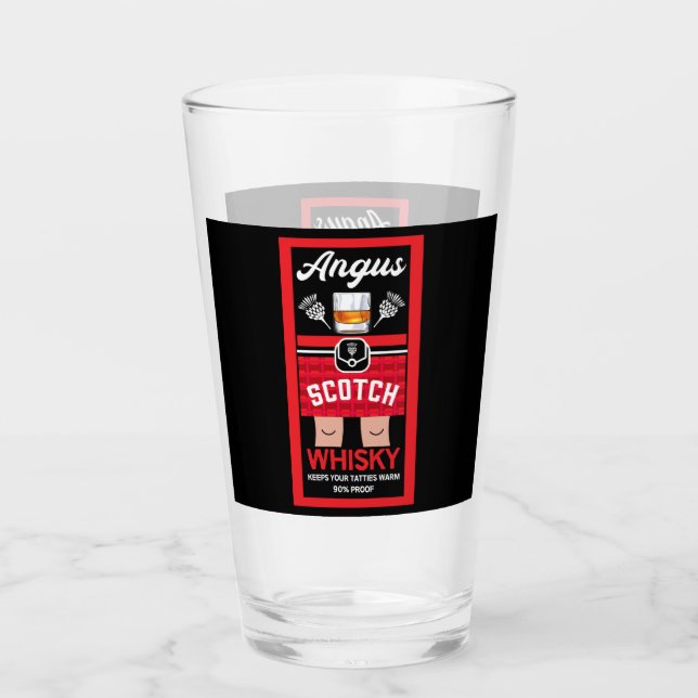 Funny Scotch Whisky Glaskopp (Framsida)