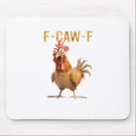 Funny Screaming Chicken F Caw F Humor Musmatta<br><div class="desc">A loud and funny screaming chicken design with rebellious “f caw” humor for those who love silly,  chaotic bird art.</div>