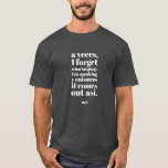 Funny Se Habla Spanglish Proud Latino Grått T Shirt<br><div class="desc">Låt kärlek skratta med den här roliga snålskjortan,  underbar för dem som är tvåspråkiga,  latinsändare eller människor som lär sig spanska. Andra tillgängliga alternativ i samlingen. Vill du ha den på en annan produkt? Säg till,  lycklig för att hjälpa till!</div>
