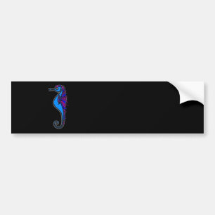 Funny seahorse bildekal