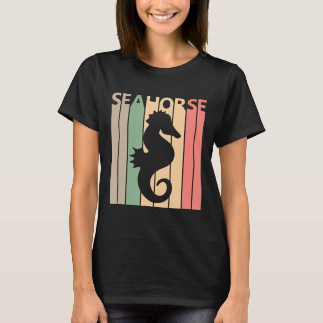 Funny Seahorse Costume T Shirt (Framsida)