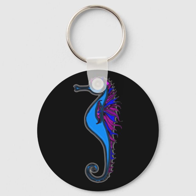 Funny seahorse nyckelring (Framsida)