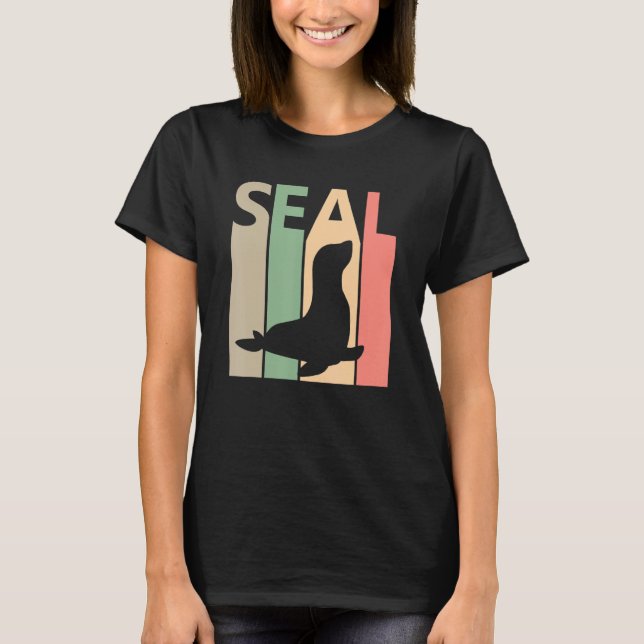 Funny Seal Costume T Shirt (Framsida)