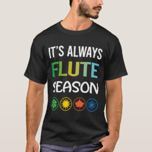 Funny Season Flute T Shirt
