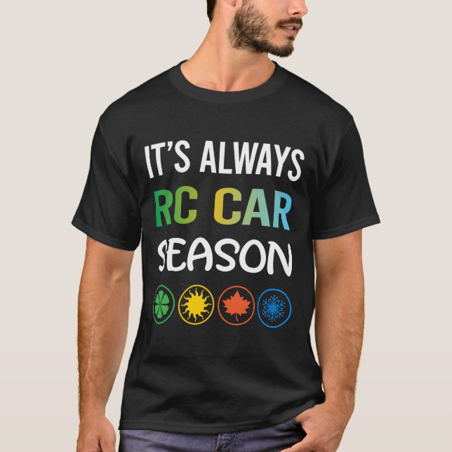 Funny Season RC Car Cars T Shirt (Framsida)