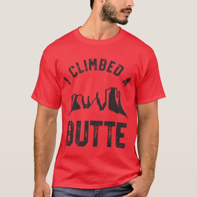 Funny Sedona Vacation Shirt i klimat A Butte Red T Shirt (Framsida)