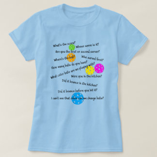 Funny Senior Pickleball Chaos Tote Bag T Shirt