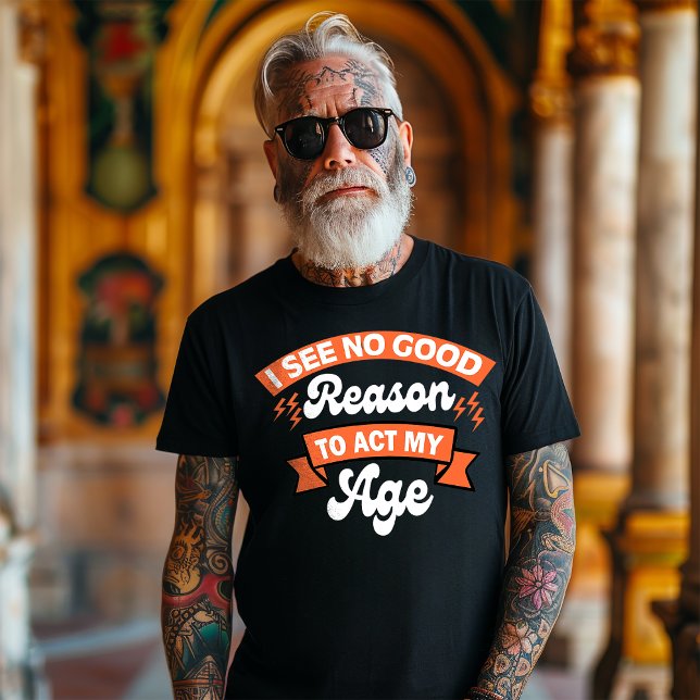 Funny Senior T Shirt (Skapare uppladdad)