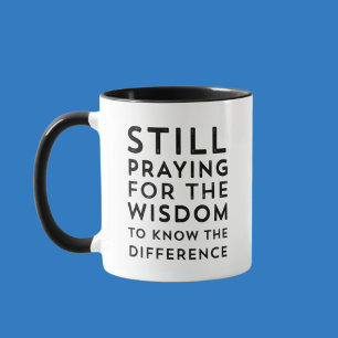 Funny Serenity Prayer Sober Coffee Mugg eller Tea 