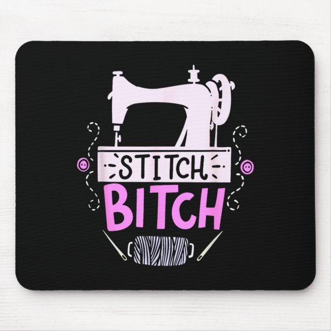 Funny Sewing Quilting Gift  Musmatta (Framsidan)