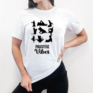 Funny sex katter Yoga-positioner T Shirt