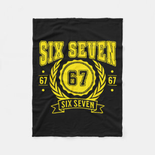 Funny Sex Seven 6 7 67 Meme Gen Alpha Slang Boys G Fleecefilt
