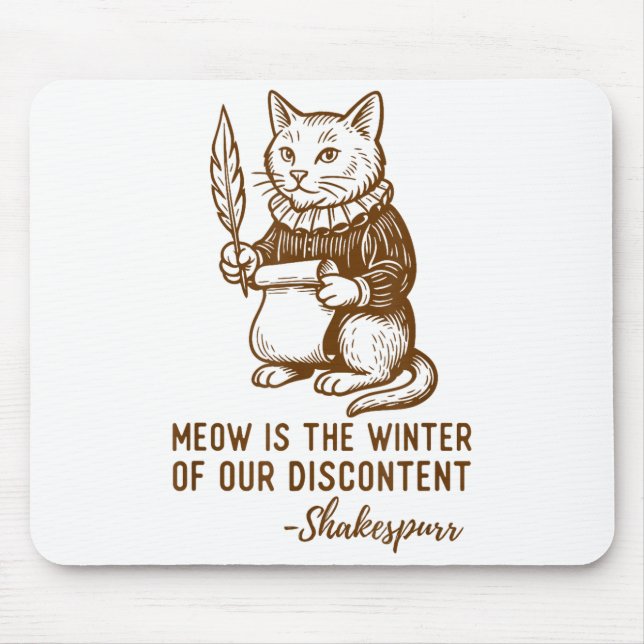 Funny Shakespeare Quote Cat Shakespurr  Musmatta (Framsidan)